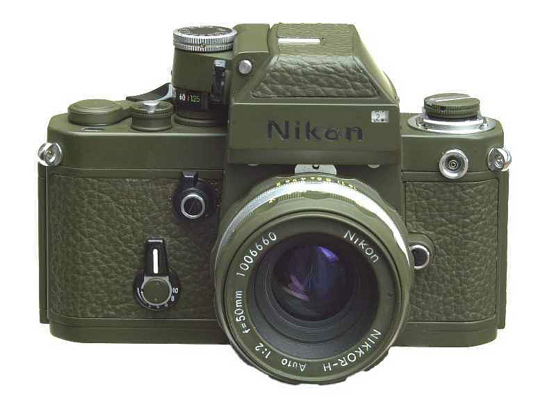 nikon f olive